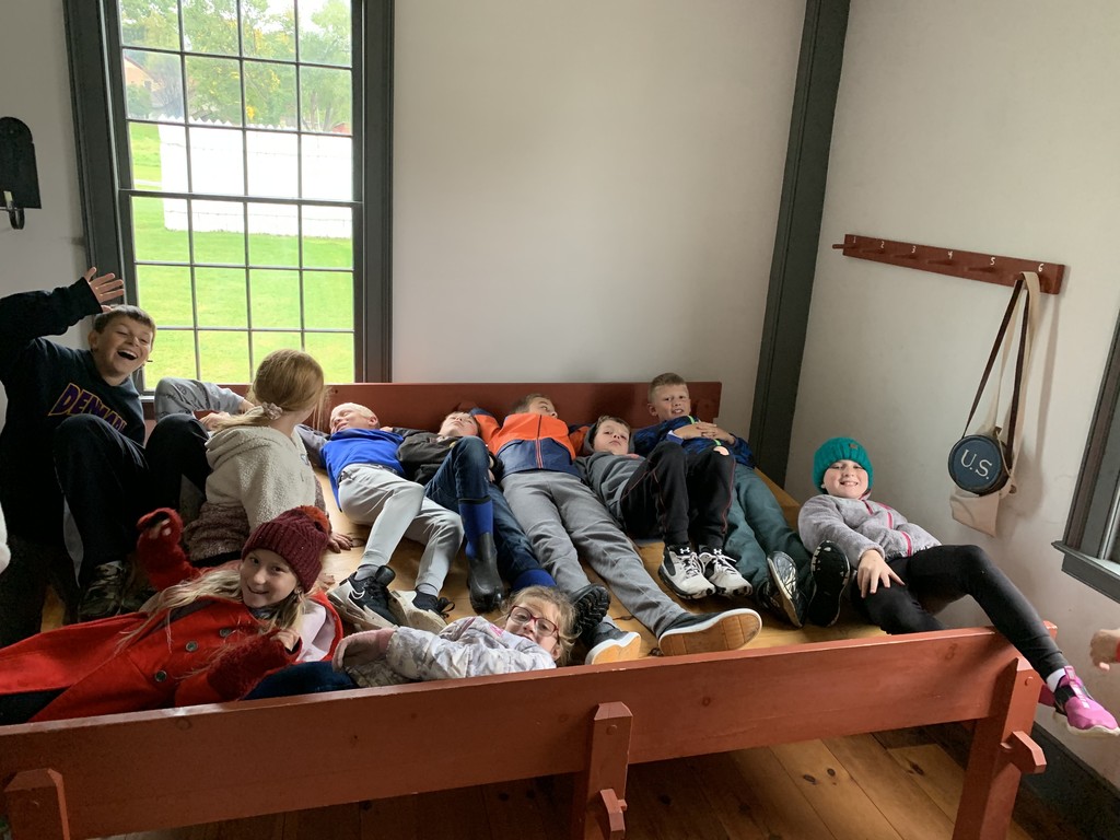 4th Graders in shared bed